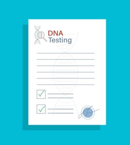 DNA Lab Test form